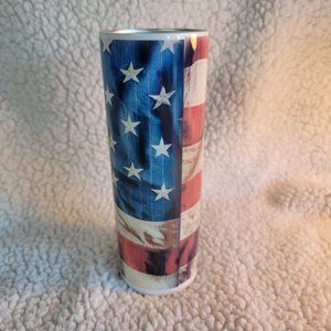 American Soldier 20oz Skinny Drink Tumbler